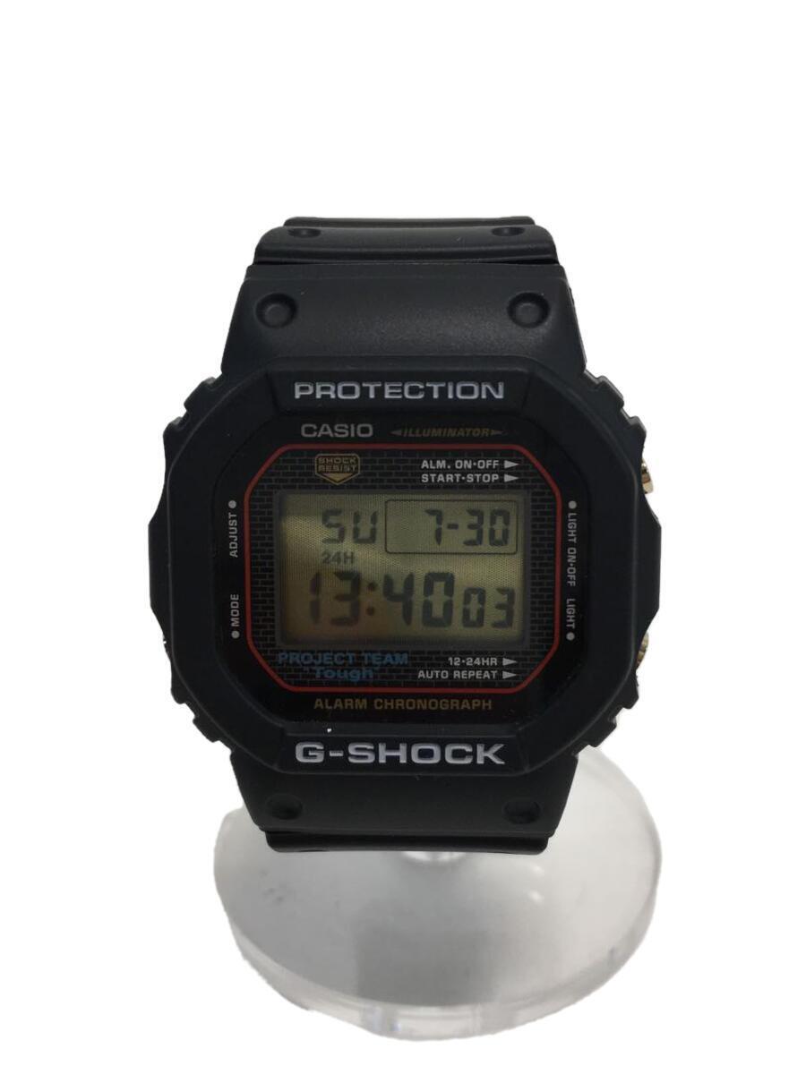 CASIO◆クォーツ腕時計_G-SHOCK/デジタル/ラバー/ブラック/黒/DW-5040PG-1JR