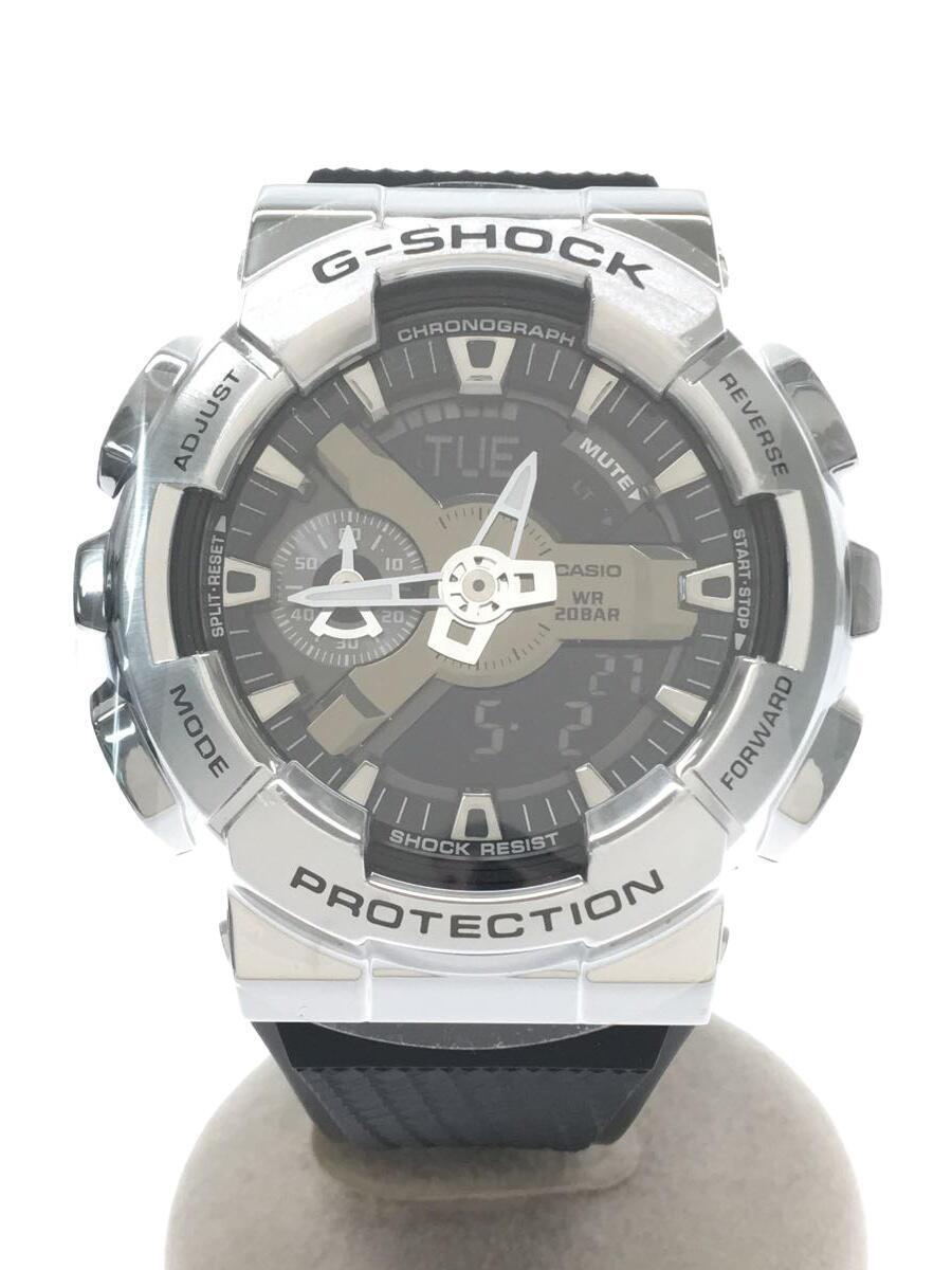 新作商品 CASIO◇クォーツ腕時計_G-SHOCK/デジアナ/ラバー/ブラック