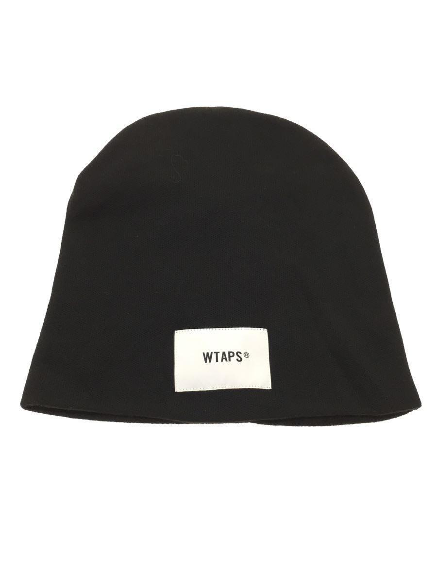WTAPS◆22AW/BEANIE 05/ニットキャップ/-/アクリル/BLK/メンズ/222MADT-HT05