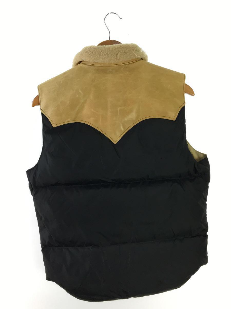 世界的に Rocky vest/ダウンベスト/38/ナイロン/BLK Featherbed