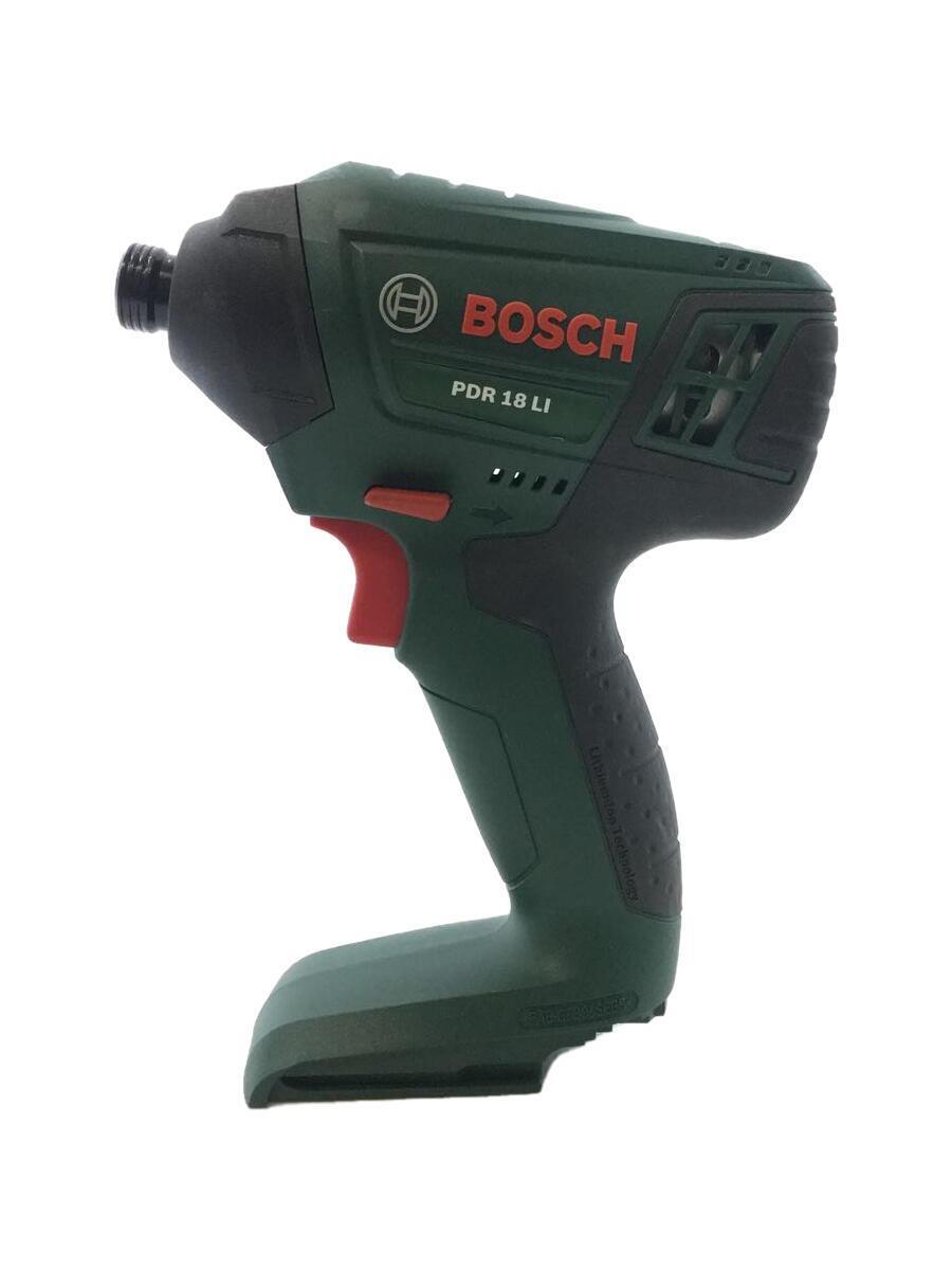 BOSCH◆電動ドリル・ドライバードリル コードレスインパクトドライバー PDR 18LI_画像1