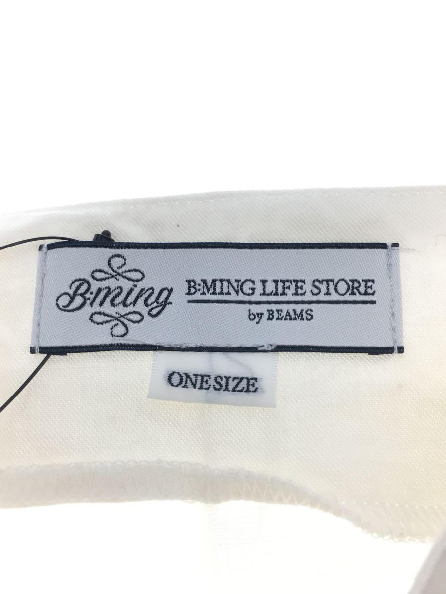 B:MING LIFE STORE by BEAMS◆キャミワンピース/one/コットン/CRM/無地_画像3