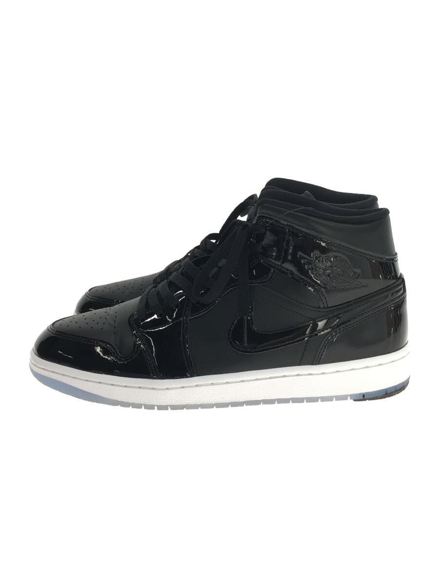 NIKE◆ハイカットスニーカー/AirJordan1/MidSpaceJam/28.5cm/ブラック/DV1308-004_画像1