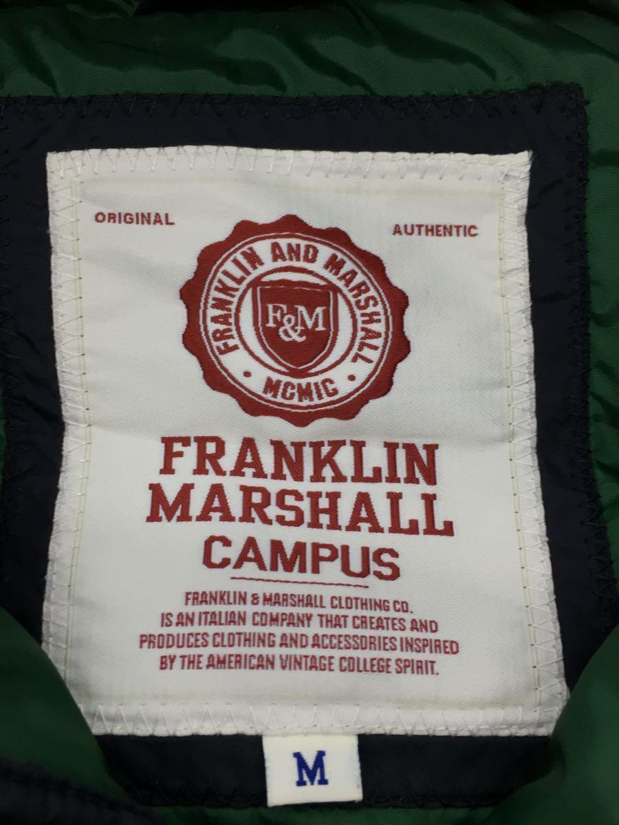 FRANKLIN&MARSHALL◆フード付ダウンベスト/M/ナイロン/BLK/JKMCA004W15_画像3