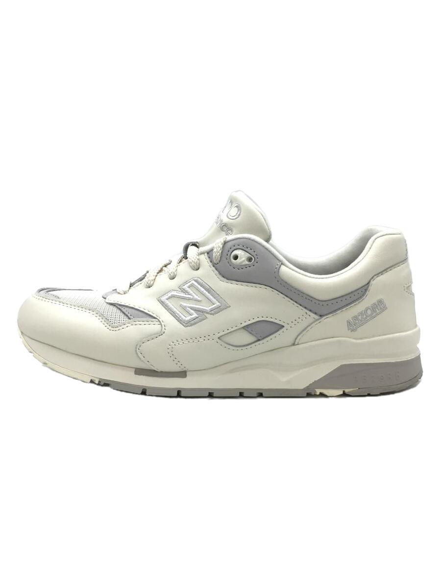 NEW BALANCE◆ローカットスニーカー/28cm/WHT/フェイクレザー/CM1600WP