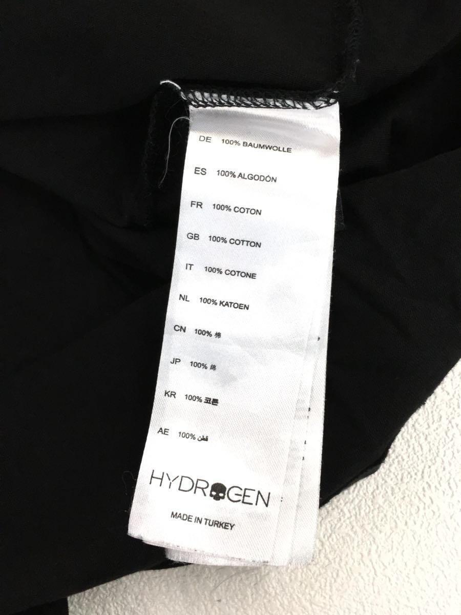 HYDROGEN◆Tシャツ/XL/コットン/BLK_画像4