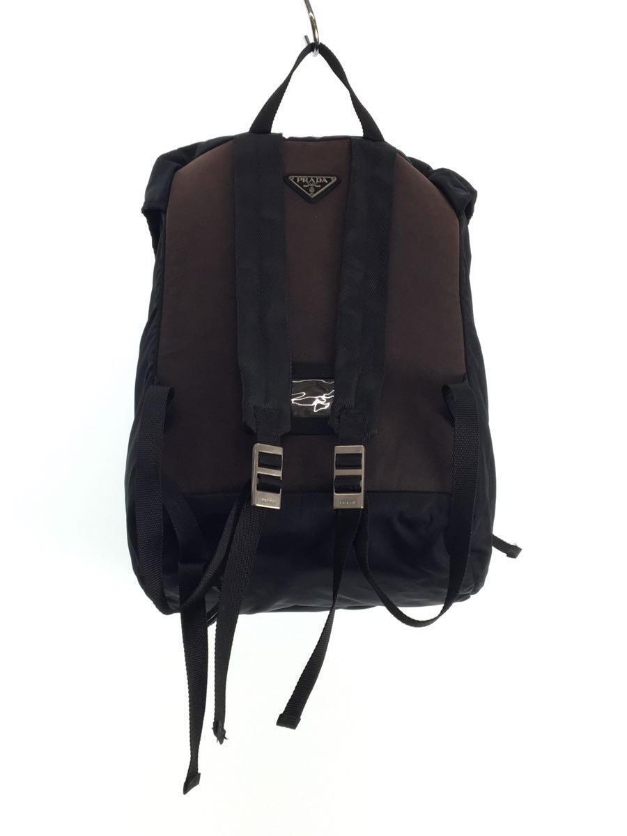 PRADA* rucksack /-/BLK/NERO/ use impression have 