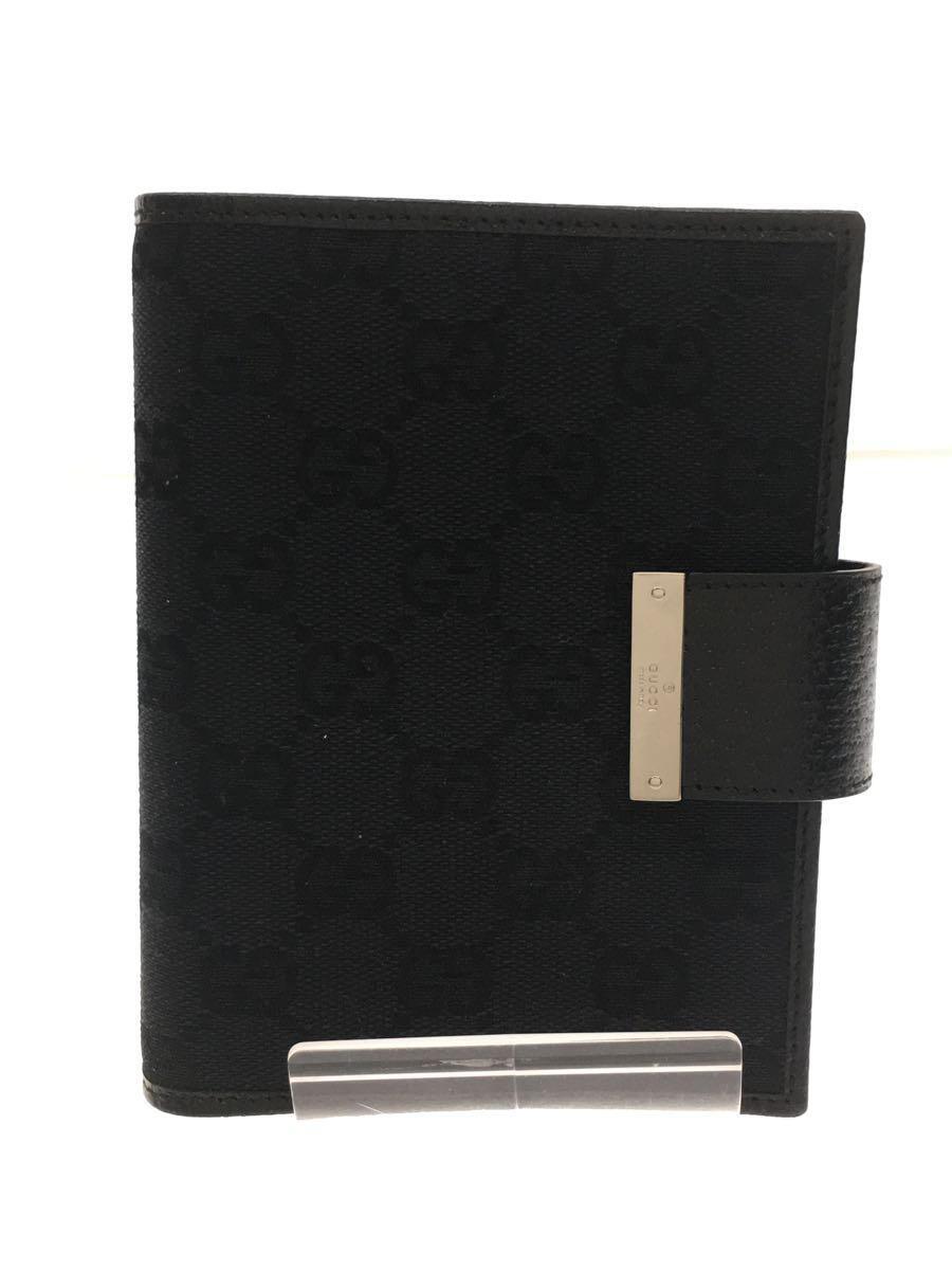 ○日本正規品○ GUCCI◇手帳カバー/-/BLK/メンズ その他 - toby