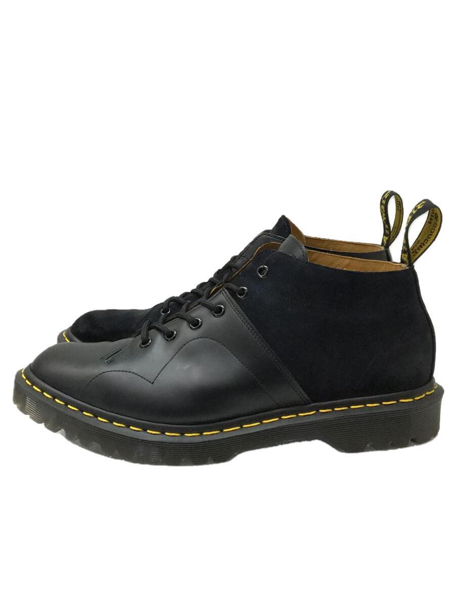 Dr.Martens◆CHURCH LACE LOW BOOT / SUEDE COMBO/ブーツ/UK9/23659