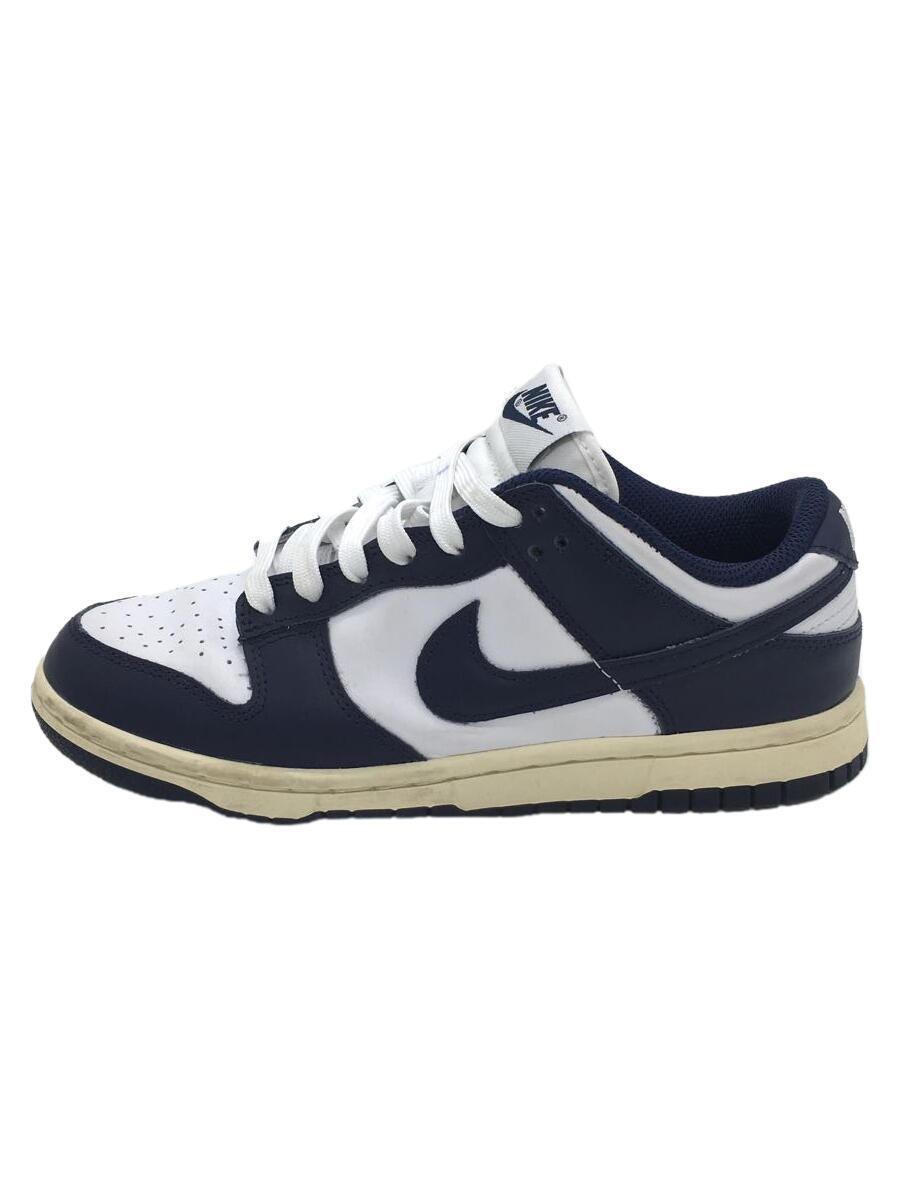 NIKE◆DUNK LOW_ダンク ロー/23cm/NVY