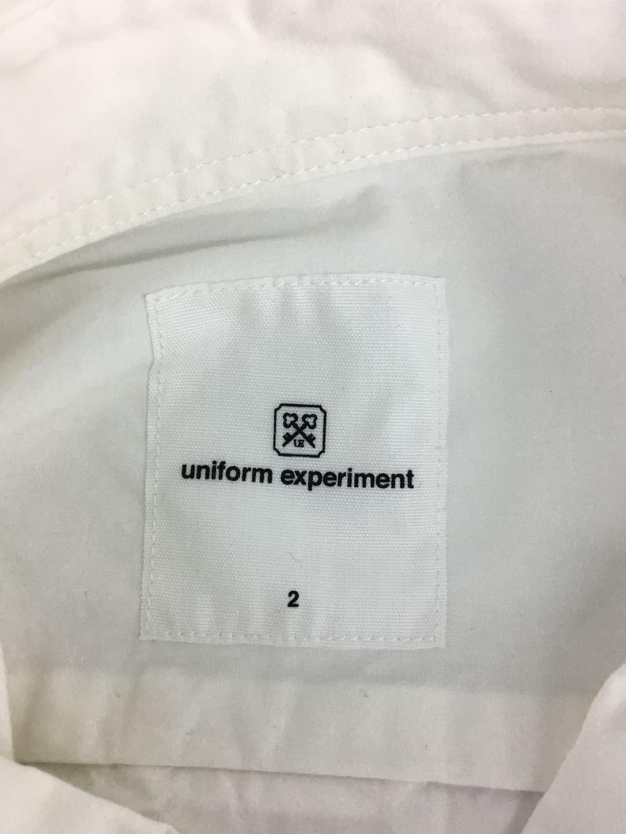 100 ％品質保証 uniform experiment◇BIG B.D.SHIRTS/2/コットン/WHT