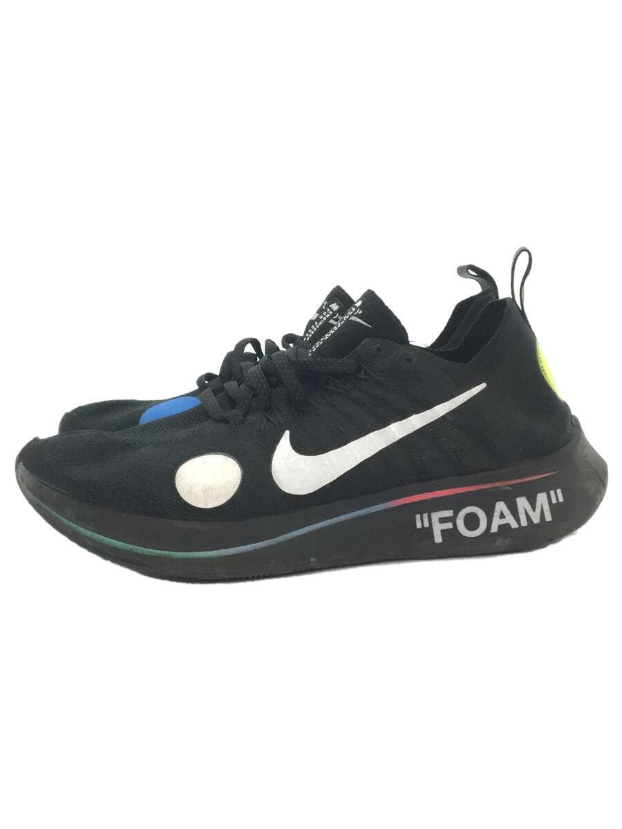 NIKE◆使用感有/ZOOM FLY MERCURIAL FLYKNIT/27.5cm/BLK/A02115-001