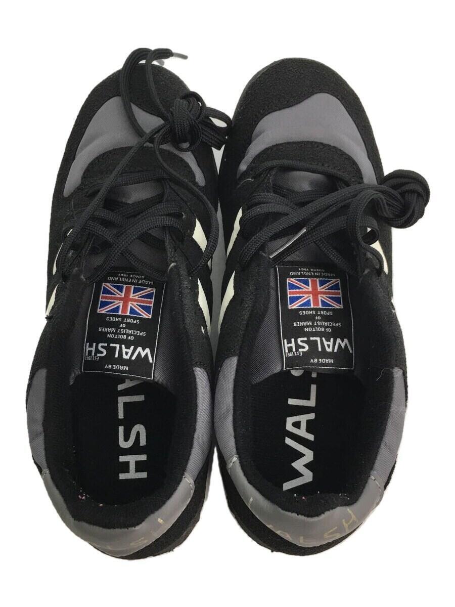 WALSH◆ローカットスニーカー/UK4/BLK/205033_画像3