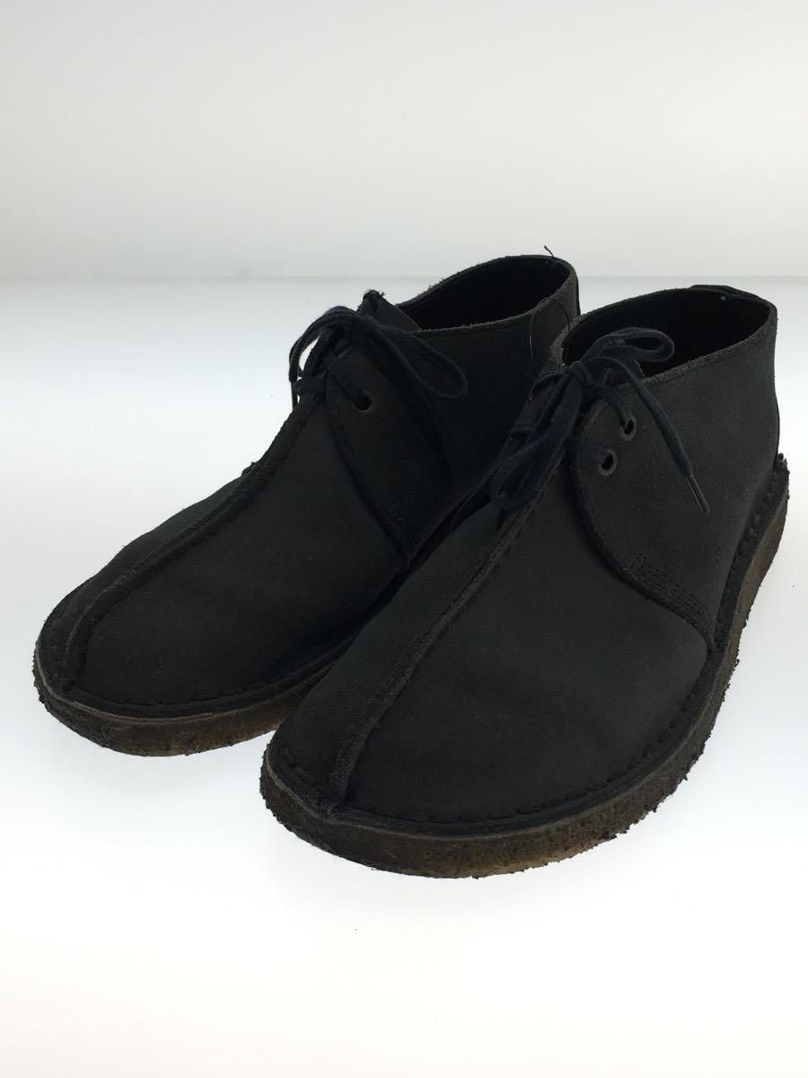 Clarks◆デザートトレック/US7.5/GRY/スウェード_画像2