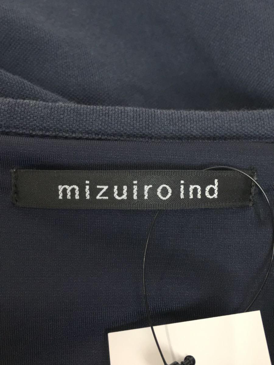 mizuiro ind◆ノースリーブワンピース/-/コットン/BLU/無地_画像3