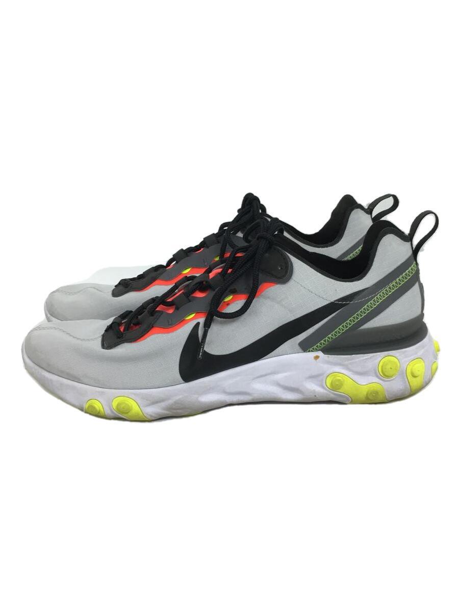 NIKE◆REACT ELEMENT 55 SE/ローカットスニーカー/27.5cm/GRY/BV1507-003_画像1