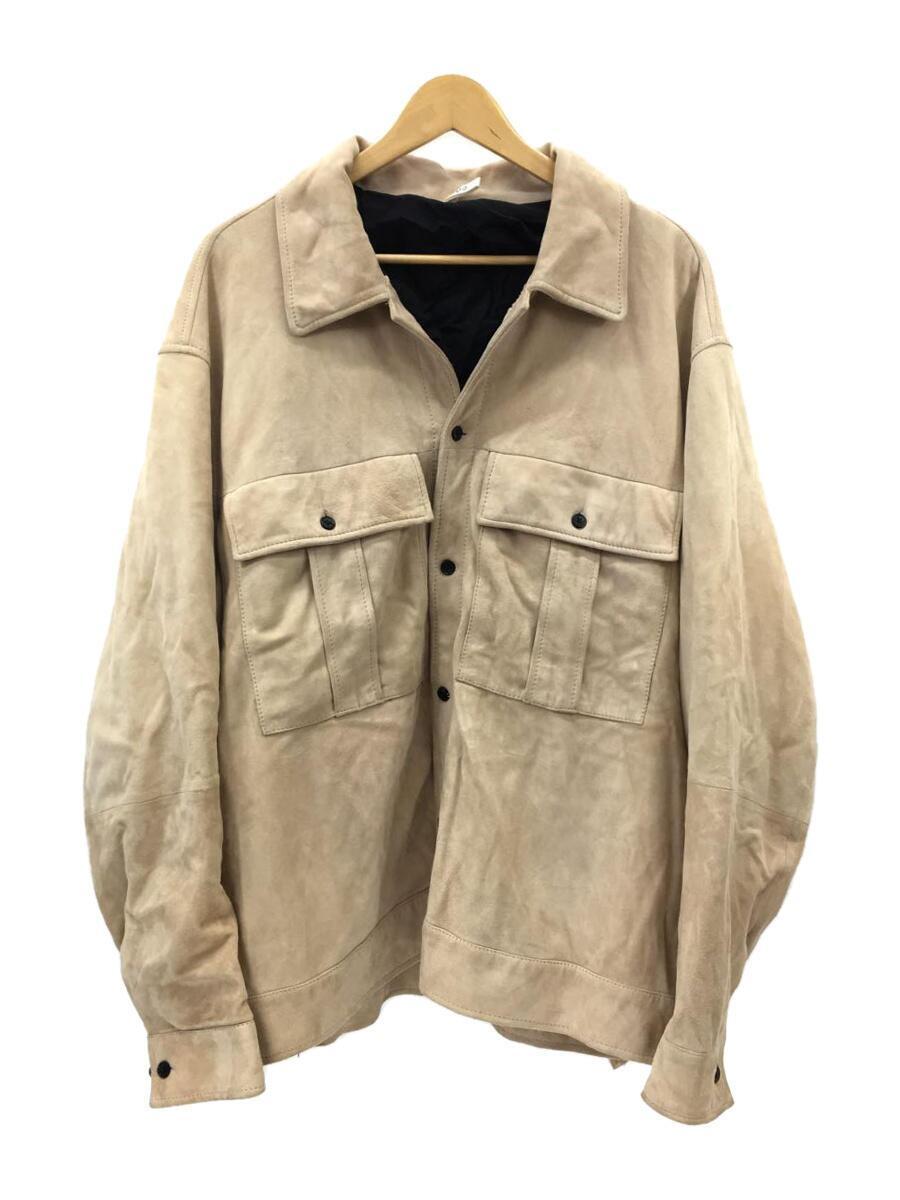 CCU/ジャケット/4/スウェード/ベージュ/sh-14-suede/TRUCK SHIRTS CCU/ジャケット/4/スウェード/ベージュ/sh-14-suede/TRUCK SHIRTS