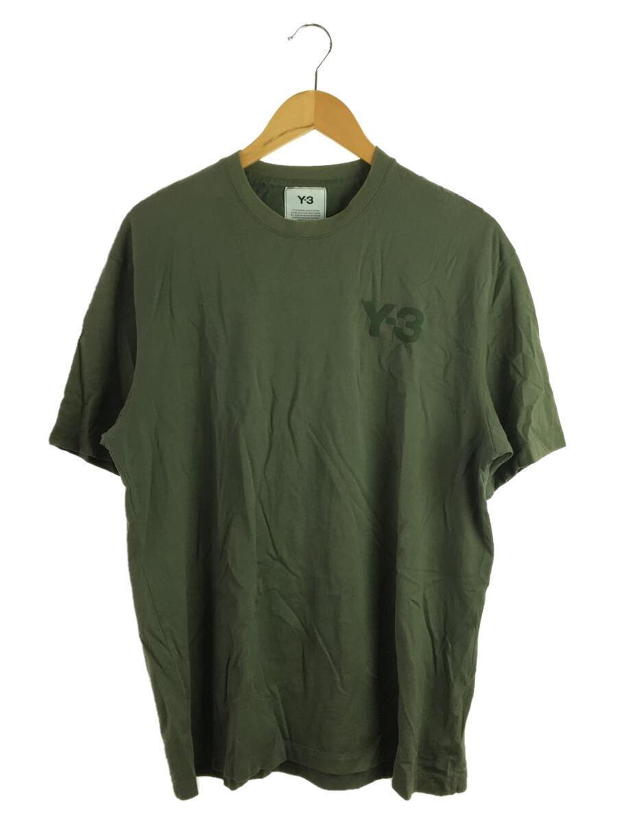 Y-3◆Tシャツ/M/-/KHK/HF7141/CLASSIC CHEST LOGO SS TEE/ロゴT/