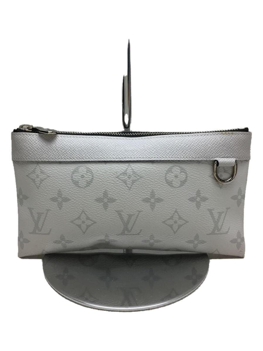 お気にいる LOUIS VUITTON◇ポシェット/ディスカバリー/PVC/WHT