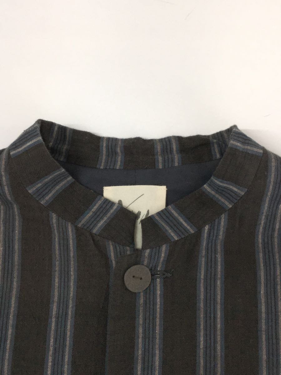 YAMAI◆Hand-woven Cotton Stripe Jacket/2/JK-22SU303/ストライプ_画像7