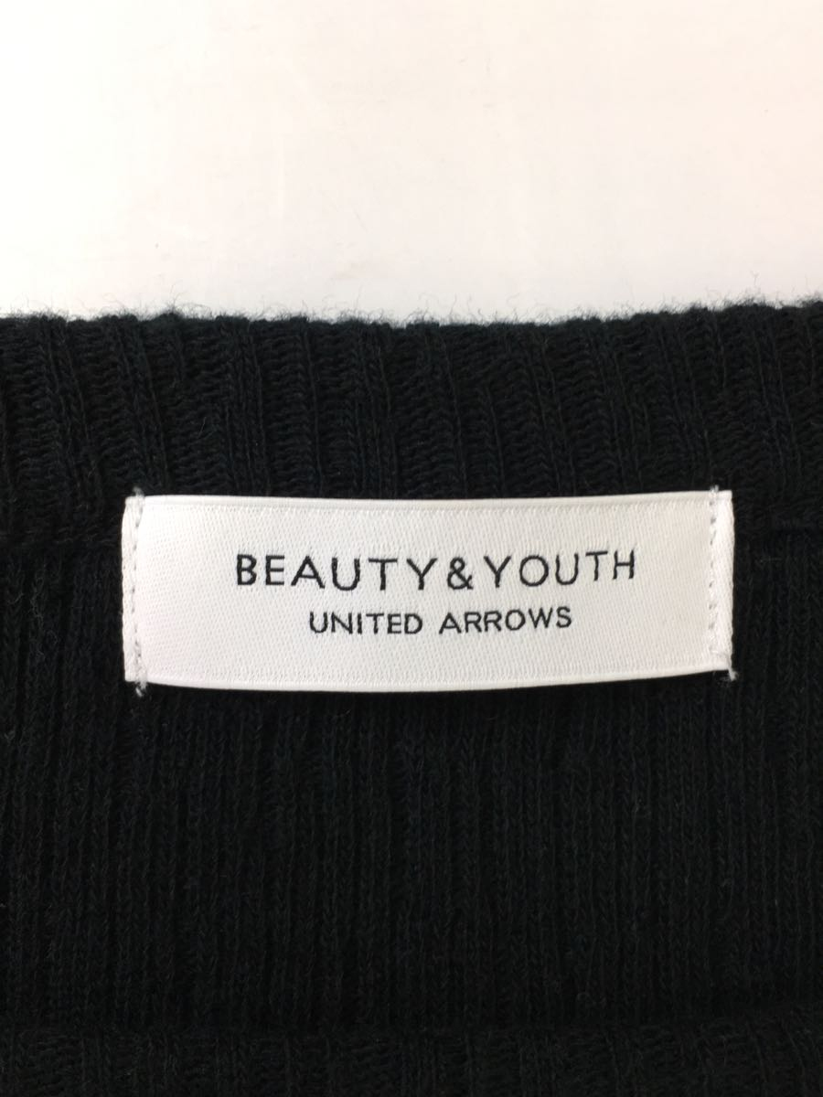 BEAUTY&YOUTH UNITED ARROWS◆長袖カットソー/-/コットン/BLK/1612-222-4676_画像3