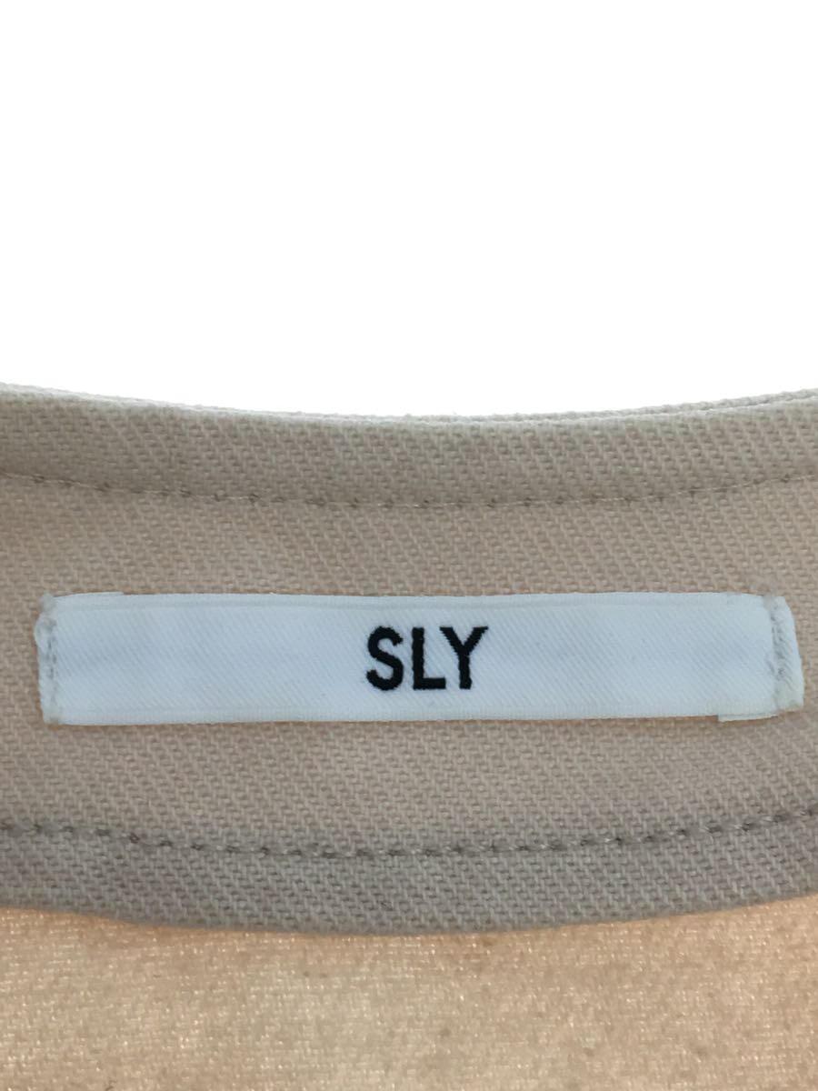 SLY◆7分袖ワンピース/1/コットン/CRM/無地/030esz33-3500_画像3