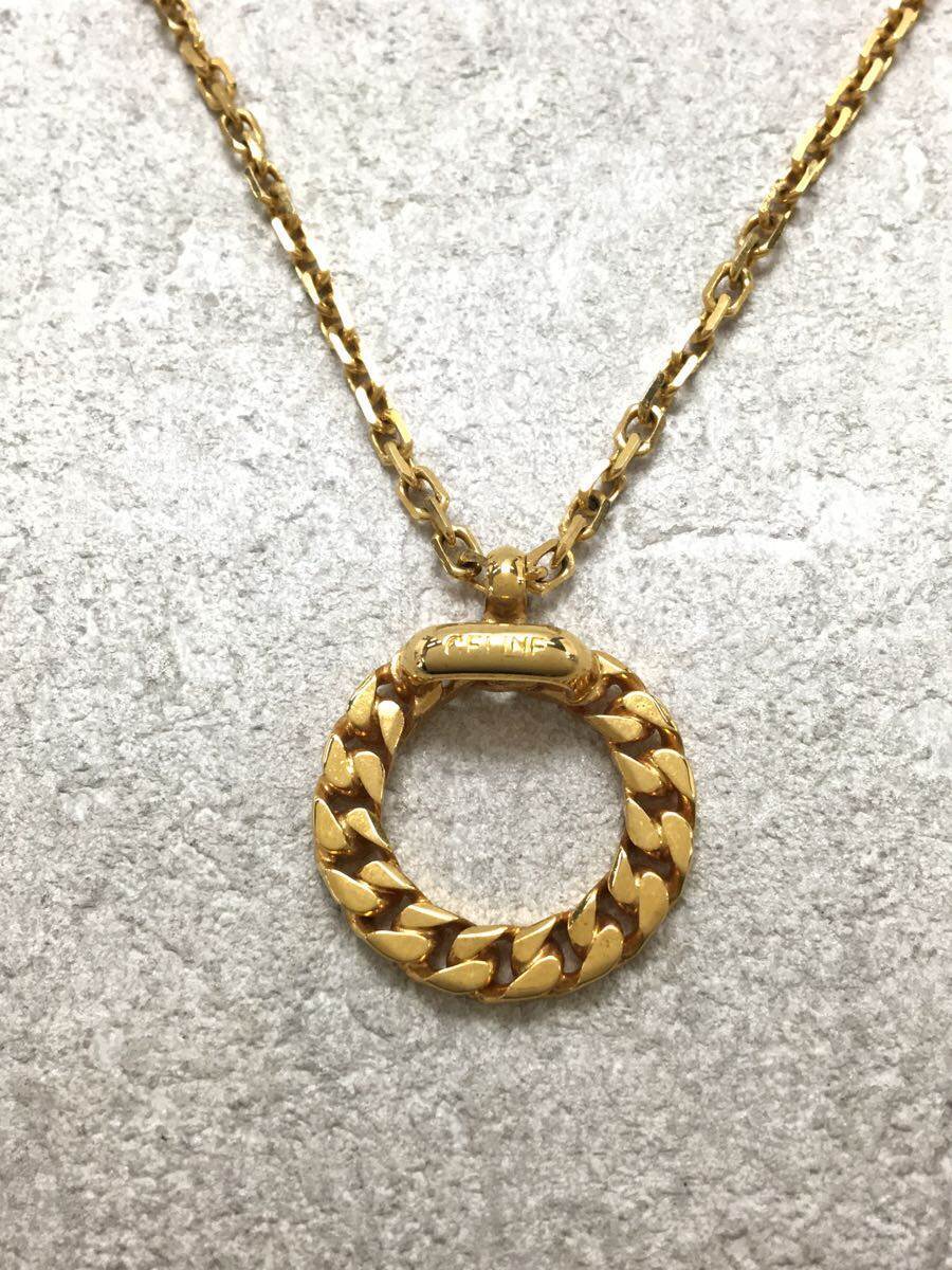 完成品 CELINE◇ネックレス/-/GLD/トップ有/レディース ウォレット