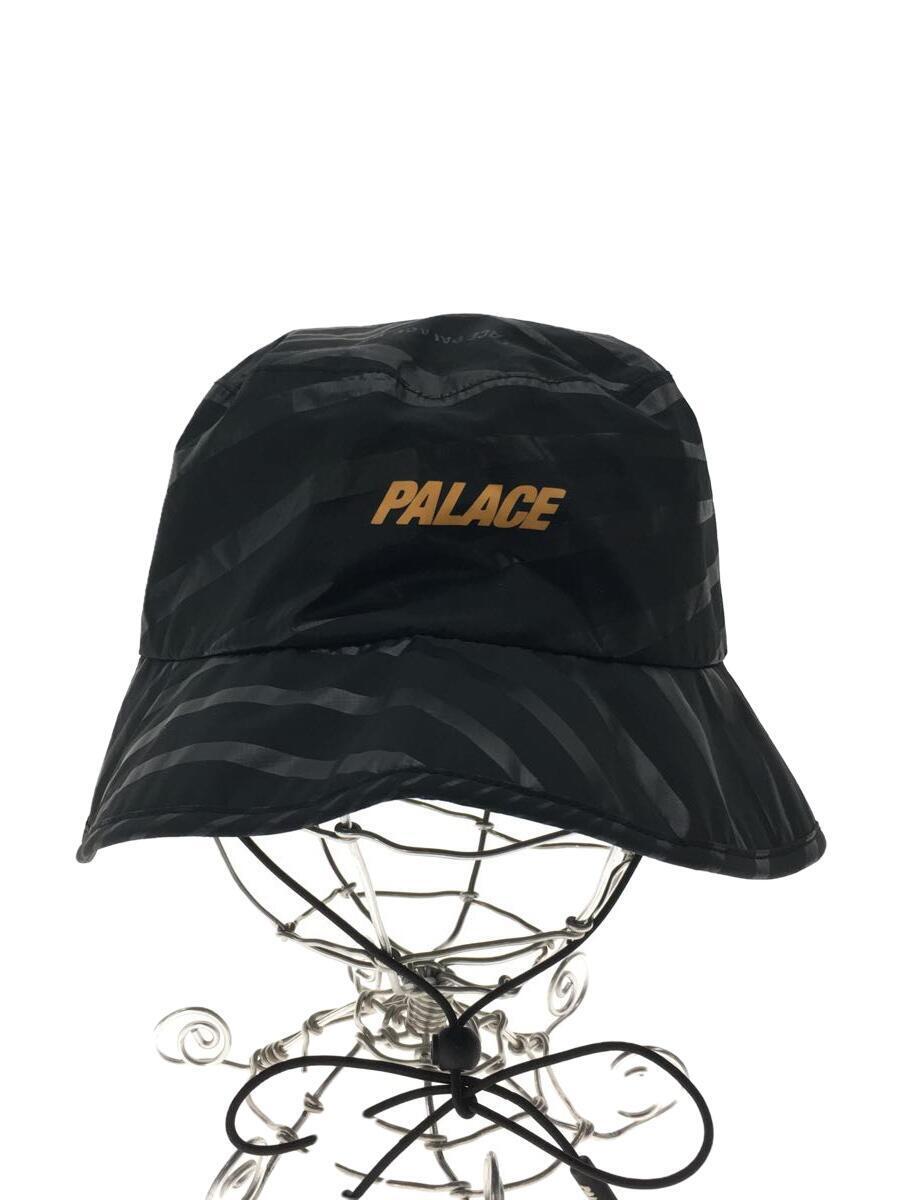 PALACE◆VORTEX BUCKET/ハット/M/ゴアテックス/BLK/総柄/メンズ