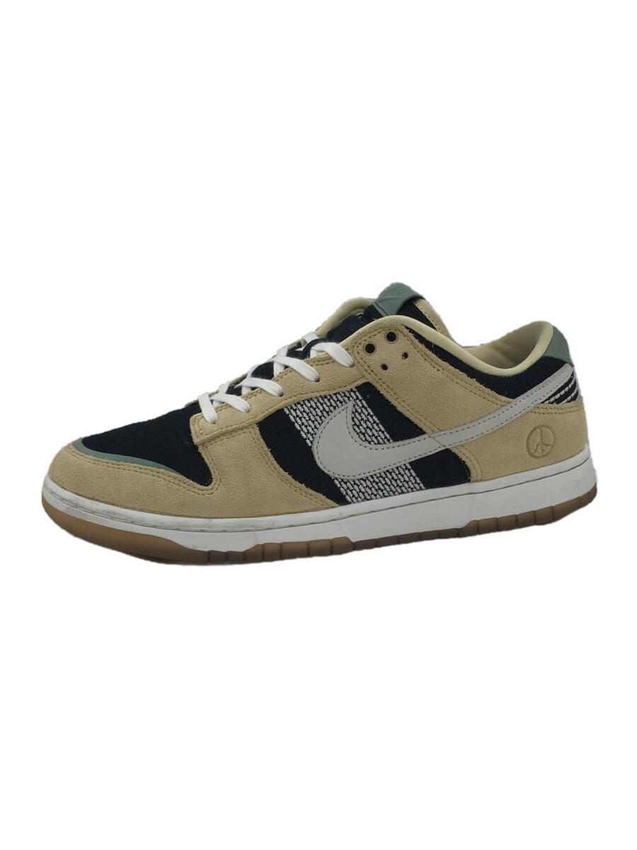 NIKE◆DUNK LOW SE_ダンク ロー SE/28.5cm/BEG/スウェード