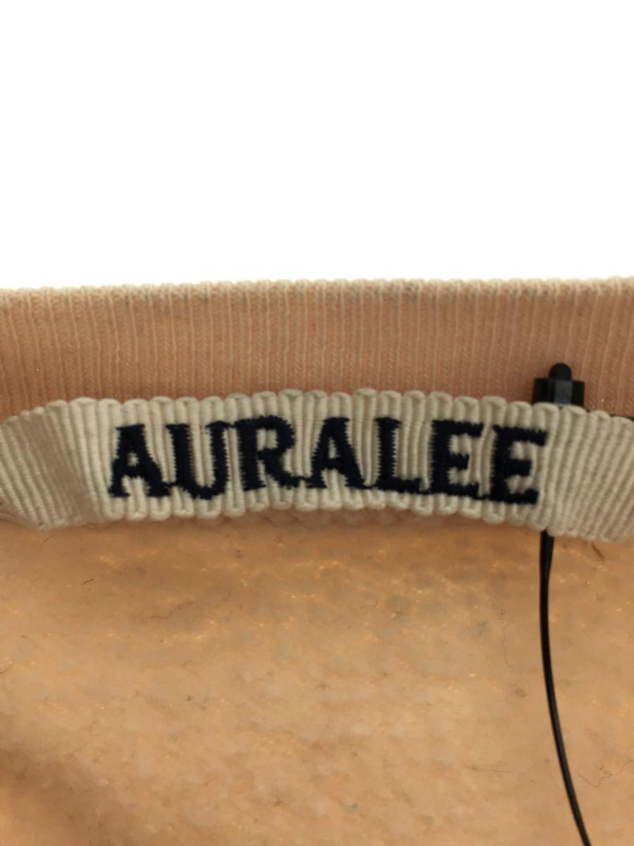 AURALEE◆ELASTIC HIGH GAUGE SWEAT P/O/スウェット/4/コットン/ベージュ_画像3