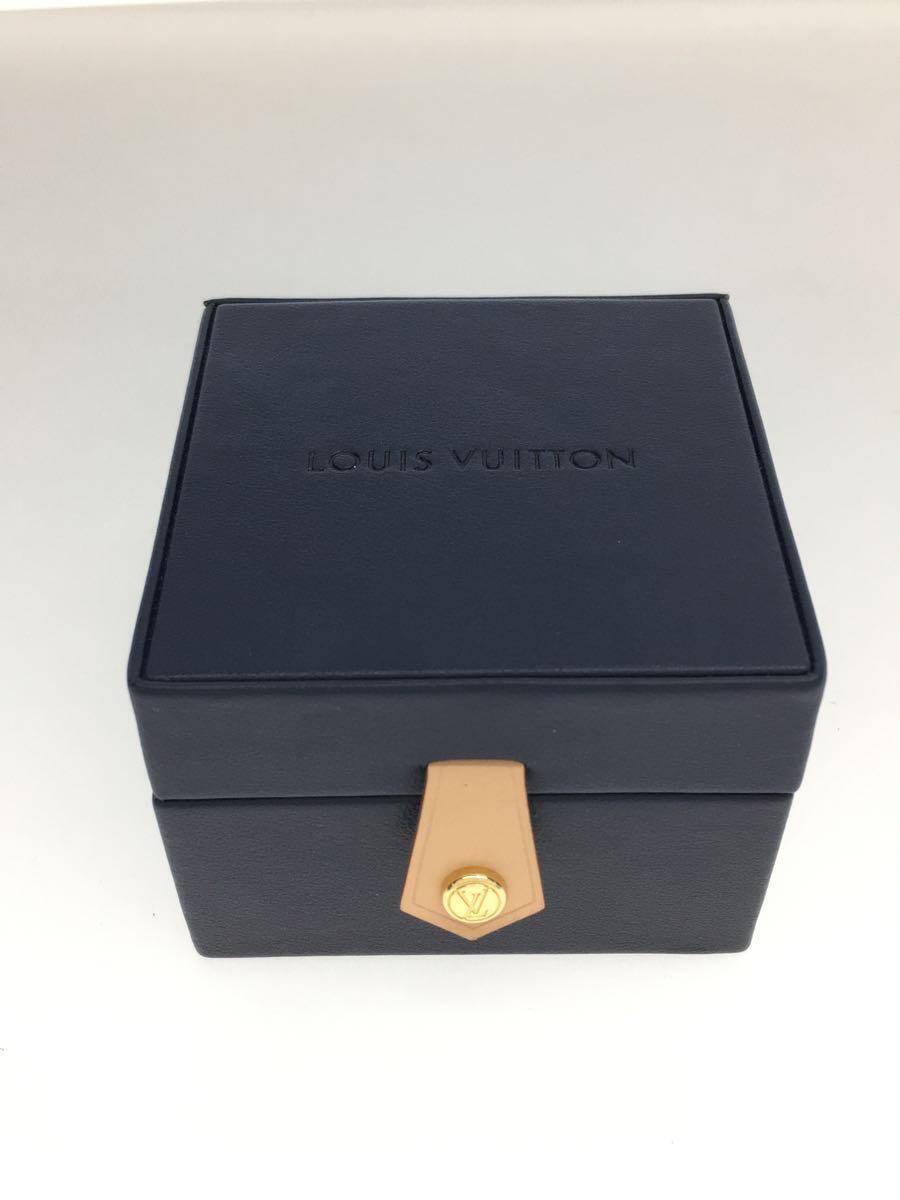 LOUIS VUITTON◆ブラスレコルドゥスターイディール(ホワイトゴールド×ダイヤモンド)_BLU/ポリエステル/BLU/レテ_画像4