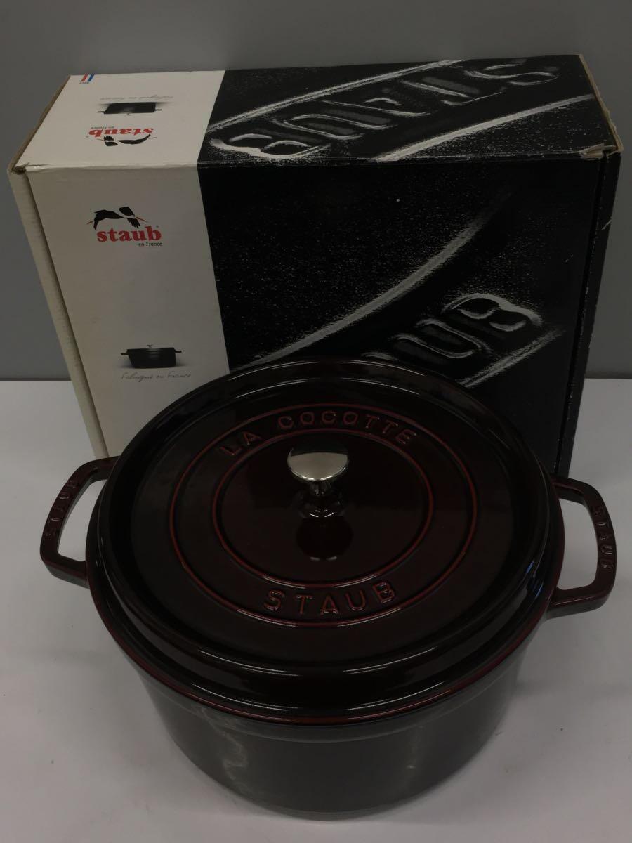 レビュー高評価の商品！ Staub◇Staub/ストウブ/鍋/サイズ:28cm/BRD