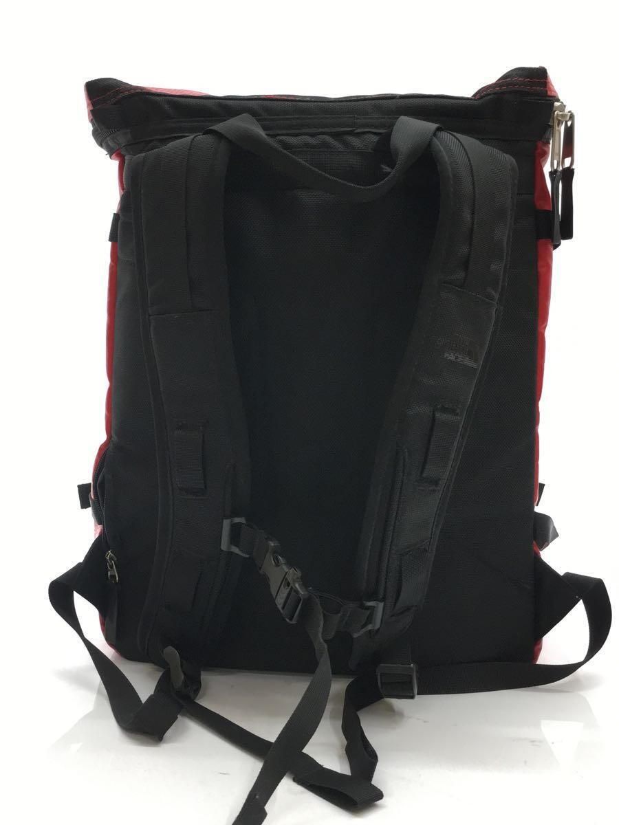 THE NORTH FACE◆リュック/PVC/レッド/NM81630_画像3