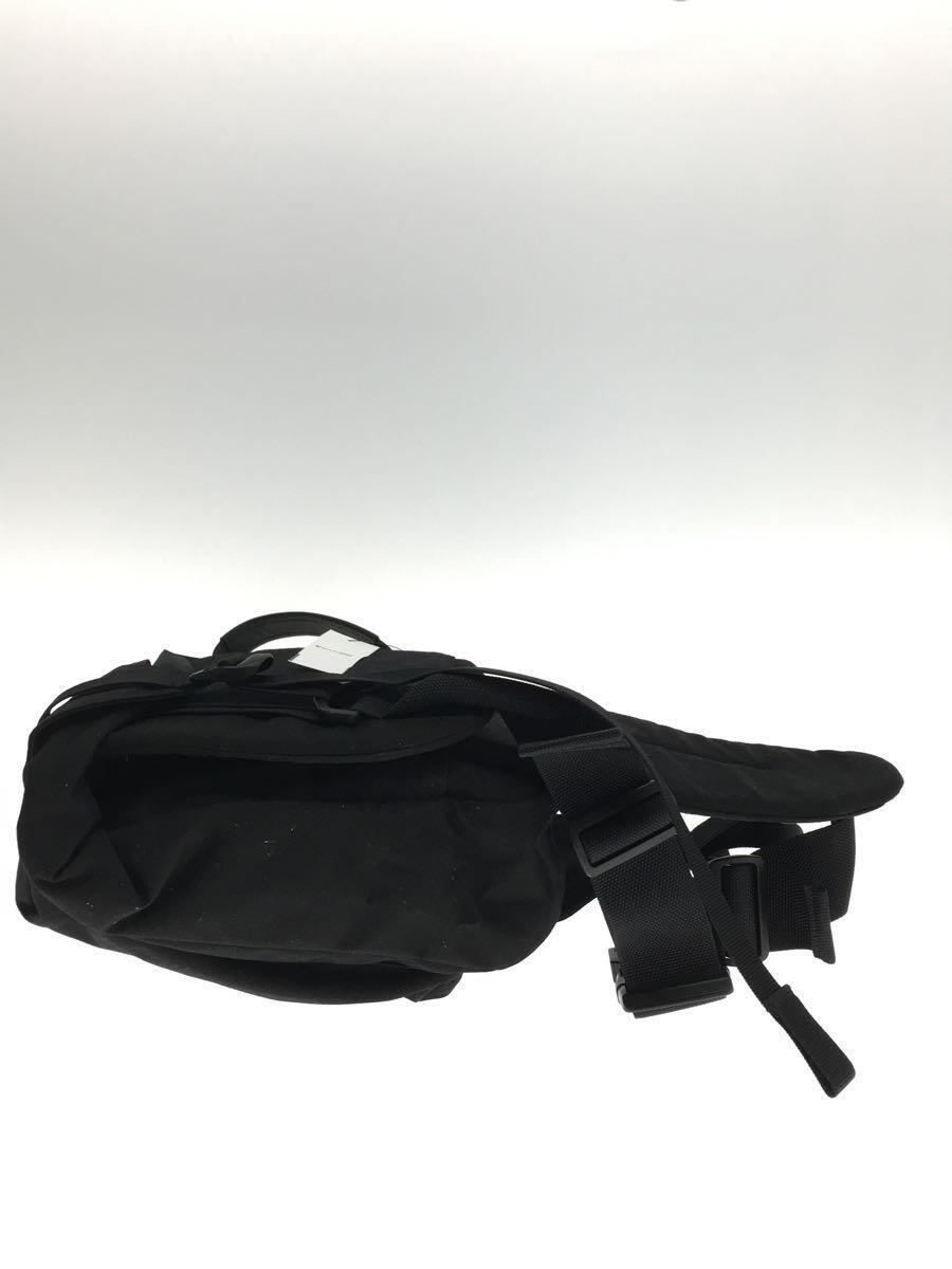 Aeta◆NYLON COLLECTION/WAIST BAG M/ウエストバッグ/ナイロン/BLK/NY12_画像4