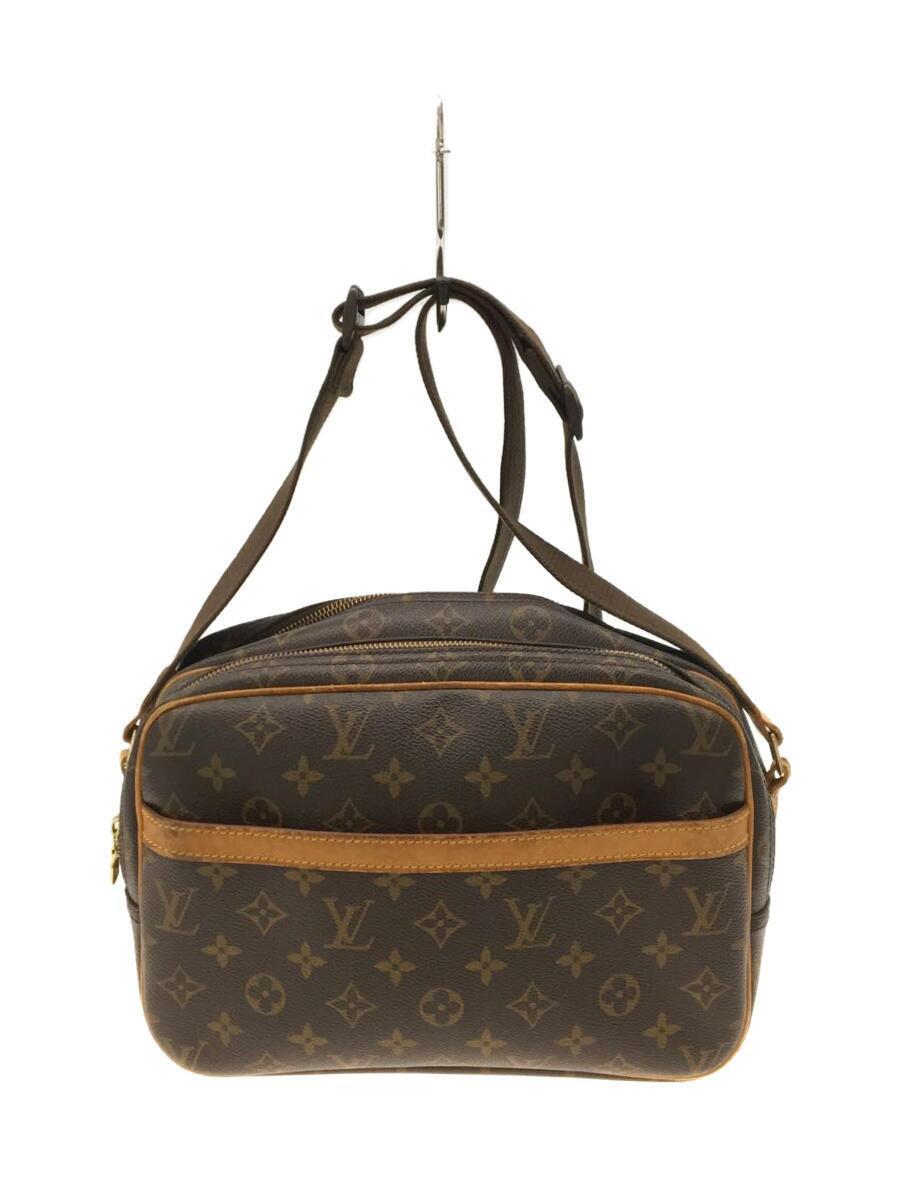 LOUIS VUITTON◇リポーターPM_モノグラム_BRW/PVC/BRW-