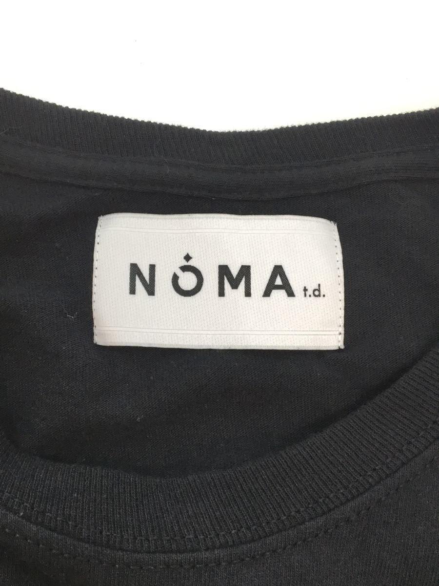 NOMA t.d.◆NOMA t.d. ノーマティーディー/長袖Tシャツ/2/コットン/BLK/黒_画像3