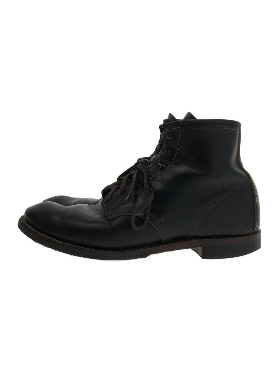 RED WING◆レースアップブーツ/US10/BLK/レザー/9060_画像1