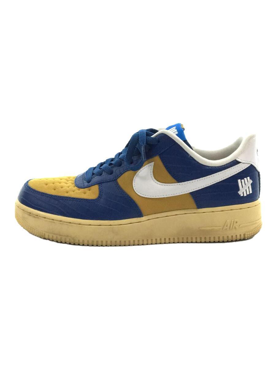 NIKE◆AIR FORCE 1 LOW SP_エア フォース 1 ロー X UNDEFEATED/27.5cm/BLU_画像1
