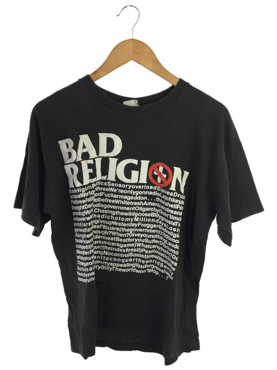 90s/BAD RELIGION/Tシャツ/XL/-/BLK