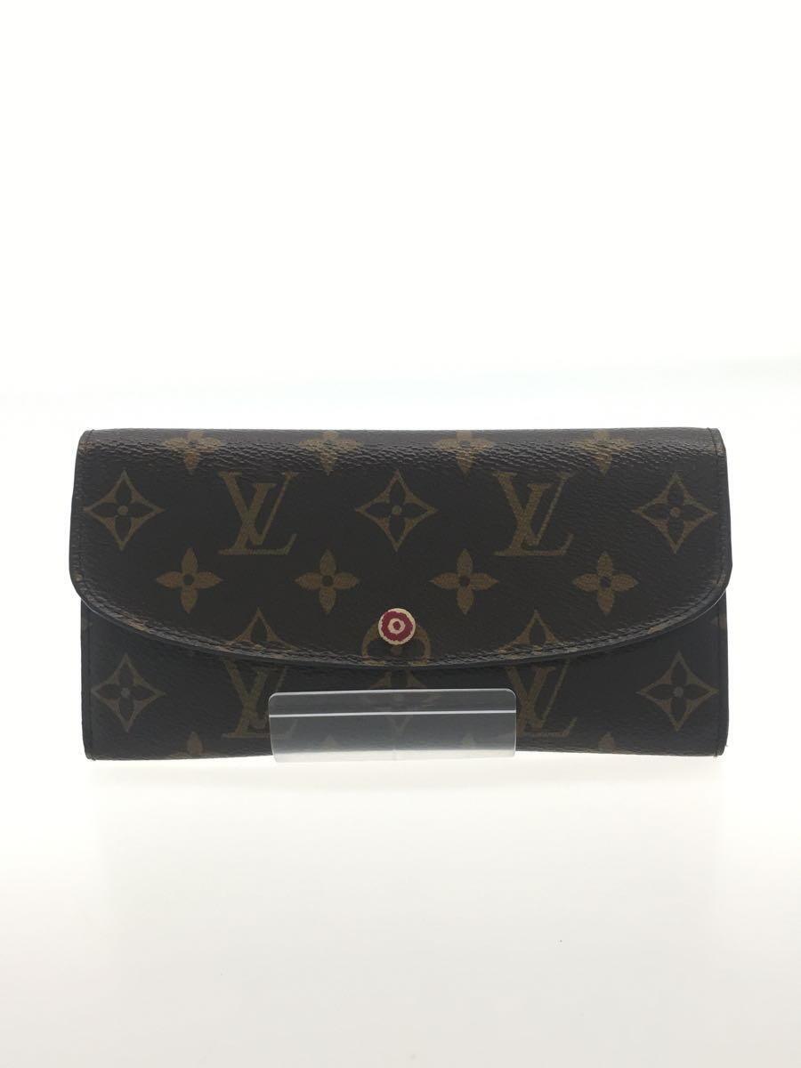 大注目 LOUIS VUITTON◆ポルト・フォイユ・エミリー_モノグラム_BRW/PVC/BRW/茶色/レディース/ルイヴィトン その他 大注目 LOUIS VUITTON◆ポルト・フォイユ・エミリー_モノグラム_BRW/PVC/BRW/茶色/レディース/ルイヴィトン その他