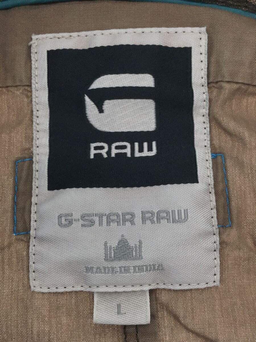 G-STAR RAW◆半袖シャツ/L/コットン/BRW_画像3