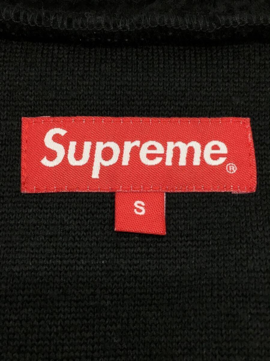 Supreme◆フリースジャケット/S/アクリル/BLK/Star Fleece Jacket_画像3