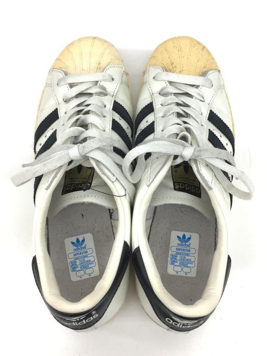 adidas◆オリジナルス/SUPER STAR 80S DLX/スーパースター/ホワイト/B25963/27.5cm/WHT_画像3