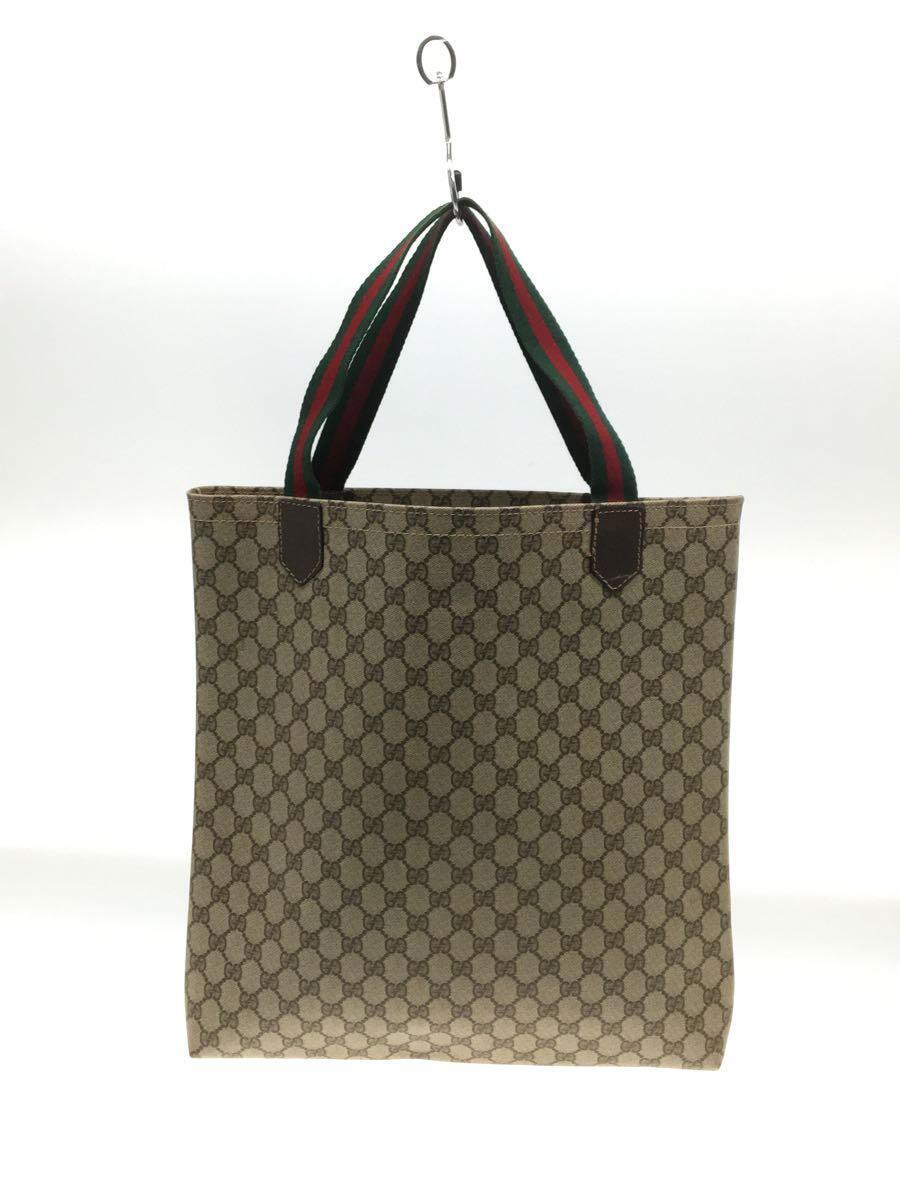 感謝の声続々! GUCCI◇トートバッグ/ブラウン/GG柄 その他