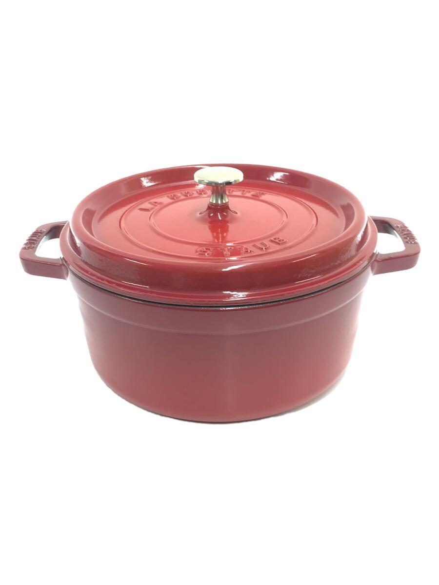 Staub◆鍋/サイズ:24cm/RED/Staub_画像1