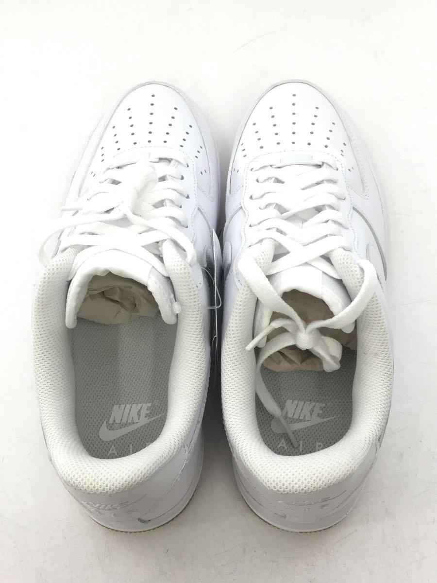 NIKE◆AIR FORCE 1 07_エアフォース1 07/26.5cm/WHT_画像3