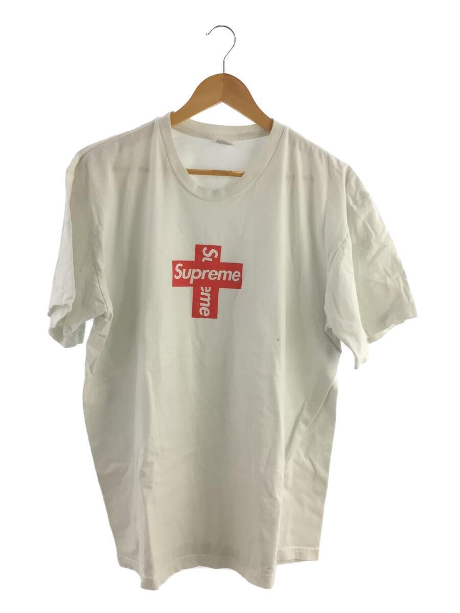 送料無料】 Supreme◇20AW/Cross Box Logo Tee/Tシャツ/M/コットン