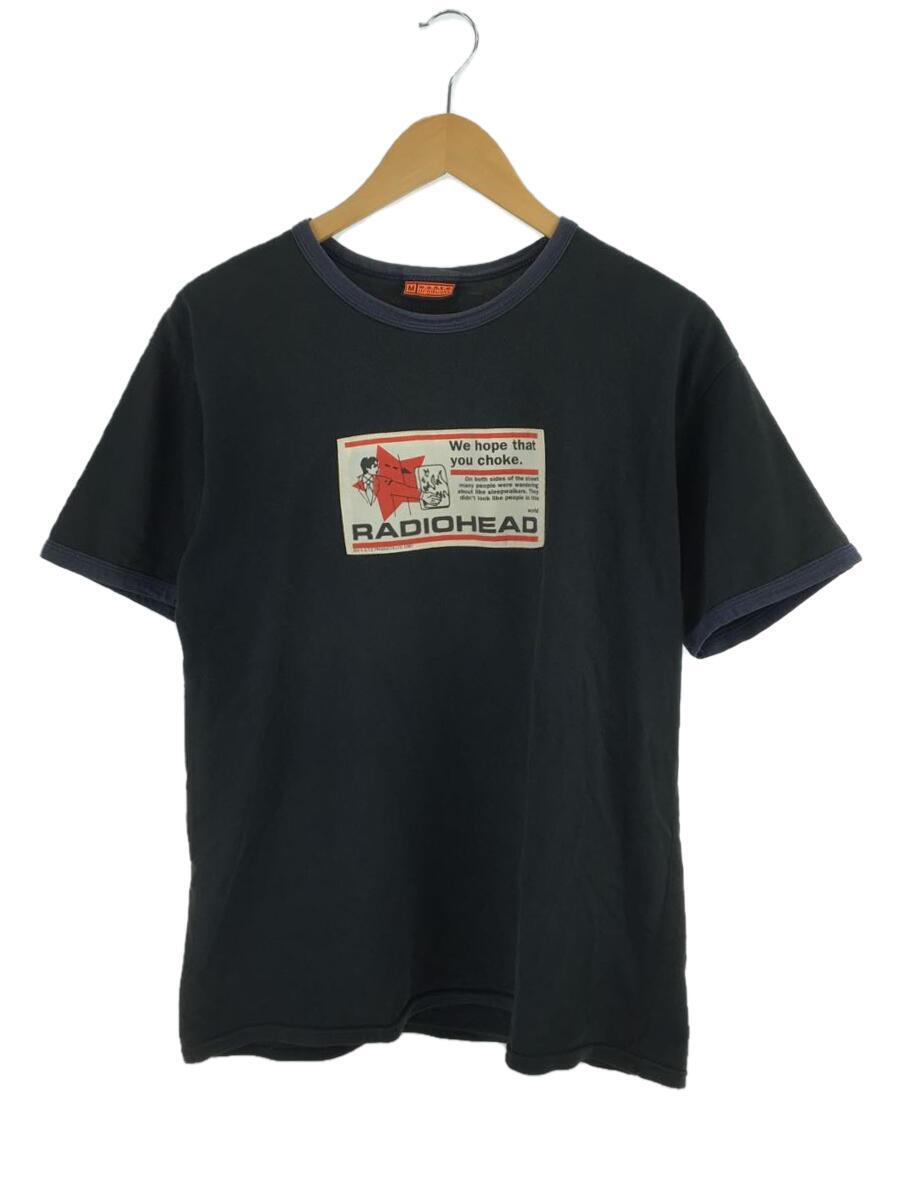 1997/waste products/Tシャツ/RADIOHEAD/リンガーT/M/コットン/BLK