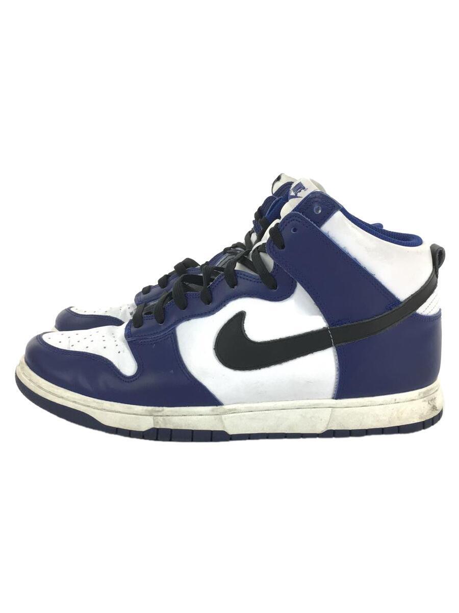 NIKE◆DUNK HIGH_ダンク ハイ/29.5cm/BLU