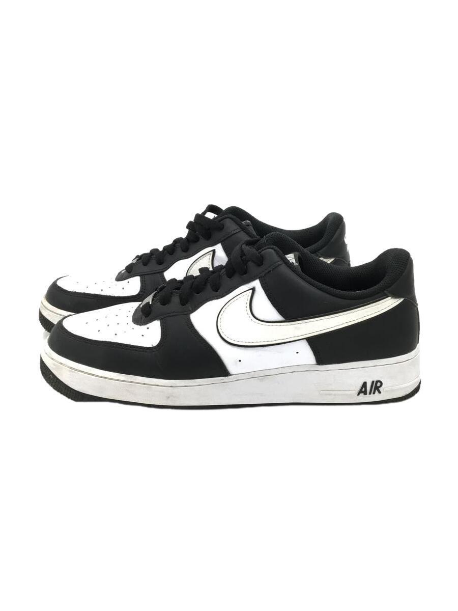 Nike ◆ ВВС 1 07 Черный/белый черный/30 см/кожа